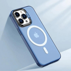 Huse iPhone 14 Pro, Husa iPhone 14 Pro Clip-On Hybrid Compatibila MagSafe, with Metal Stand - vetter.store _1