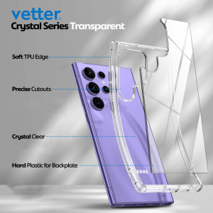Huse Galaxy S24 Ultra, Husa Samsung Galaxy S24 Ultra, Crystal Series, Clear - vetter.store _2