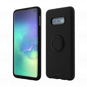 Vetter Case pour Samsung Galaxy S10e, Soft Pro avec iStand magnétique, noir