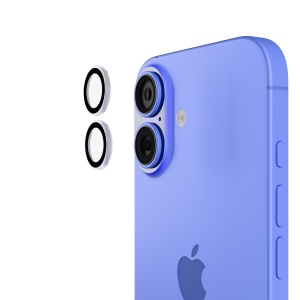 Folii iPhone 16 Plus, Folie iPhone 16 Plus, 16, Individual Camera Lens Protector, Transparent - vetter.store _2