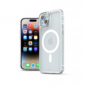 Huse iPhone 15 Plus, Husa iPhone 15 Plus Soft Pro, Compatibila MagSafe, Clear - vetter.store _1