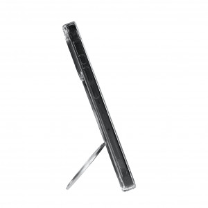 Huse iPhone 15 Pro, Husa iPhone 15 Pro Clip-On Crystal Compatibila MagSafe, with 360 degree rotating stand, Clear - vetter.store _4