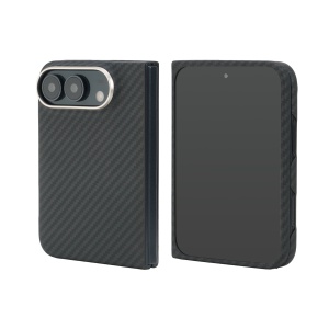 Husa Vetter Kevlar pentru iPhone Duo, negru: cele doua piese ale husei, spate si interior