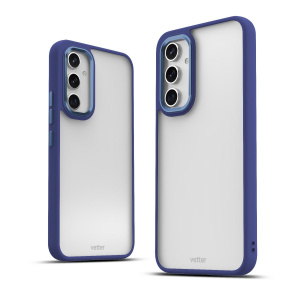 More Series, Husa Samsung Galaxy A54 Clip-On Hybrid Matt, Royal Albastra - vetter.store _2
