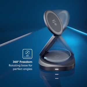 Baza rotativa la 360 de grade a Vetter iFold 360, pentru unghiul dorit