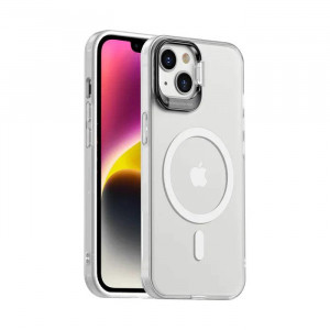 Huse iPhone 14, Husa iPhone 14 Clip-On Hybrid Compatibila MagSafe, with Metal Stand - vetter.store