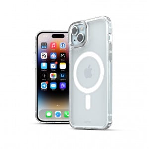 Huse iPhone 15 Plus, Husa iPhone 15 Plus Soft Pro, Compatibila MagSafe, Clear - vetter.store _1