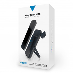 Baterii externe, MagBank MAX pentru iPhone si Apple Watch, compatibil MagSafe, 10000mAH - vetter.store