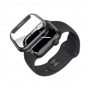 Huse Apple Watch, Protectie invisiGUARD, All round protective case for Apple Watch 9, 8, 7, 6, 5, 4, 40/41mm - vetter.store _5