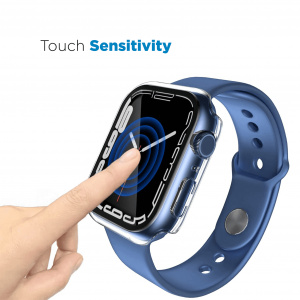 Huse Apple Watch, Protectie invisiGUARD, All round protective case for Apple Watch 9, 8, 7, 6, 5, 4, 40/41mm - vetter.store _8