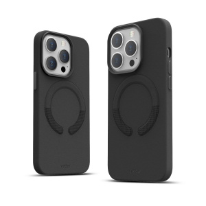 Huse iPhone 14 Pro Max, Husa iPhone 14 Pro Max Clip-On Vegan Piele, Compatibila MagSafe - vetter.store _1