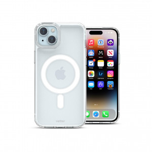 Huse iPhone 15 Plus, Husa iPhone 15 Plus Soft Pro, Compatibila MagSafe, Clear - vetter.store