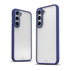 Huse Galaxy S23 Plus, Husa Samsung Galaxy S23 Plus Clip-On Hybrid Matt, Royal Albastra - vetter.store _2