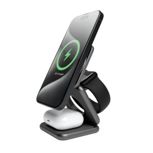 Incarcatoare Wireless, iFold Base, Suport de Incarcare Wireless 3 în 1, Qi2 pentru iPhone, Apple Watch și AirPods - vetter.store _2