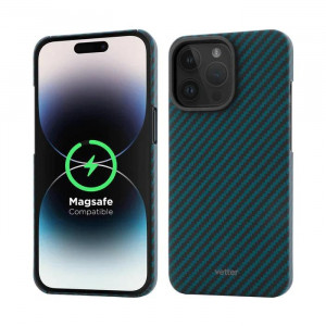 iPhone 14 Pro tok, Clip-On MagSafe kompatibilis, aramidszálból, kevlárból készült