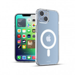 Huse iPhone 14, Husa iPhone 14 Soft Pro, Compatibila MagSafe, Transparent - vetter.store _1