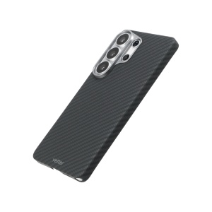 Pochette pour Samsung Galaxy S26 Ultra Clip-On, en fibre aramide, Kevlar, compatible MagSafe, noir - Img 2