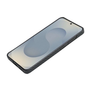 Huse Galaxy S25, Husa Samsung Galaxy S25 Clip-On, made from Aramid Fiber, Kevlar, Compatibila MagSafe, Neagra - vetter.store_2