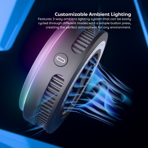 Iluminarea ambientala a Vetter magCOOL 25, trei moduri comandate dintr-un singur buton