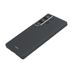 Huse Galaxy S25 Ultra, Husa Samsung Galaxy S25 Ultra Clip-On, made from Aramid Fiber, Kevlar, Compatibila MagSafe, Neagra - vetter.store_3