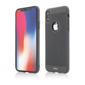 Outlet online GSM, 197, More Series, Husa iPhone XS, X Clip-On Vent Series LTD, Gri, vetter.store