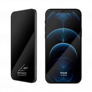 Folii iPhone 12 Pro, Folie iPhone 12 Pro, 12, 3D Privacy Series - vetter.store