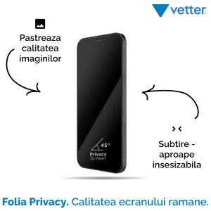 Infografic: folia Privacy Vetter pastreaza calitatea imaginii si este subtire