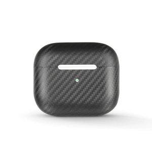 Carcasa Vetter fibra de carbon pentru AirPods 3, neagra