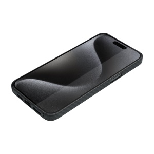 Huse iPhone 15 Pro, Husa iPhone 15 Pro Clip-On, made from Aramid Fiber, Kevlar, Compatibila MagSafe, Negru - vetter.store_1