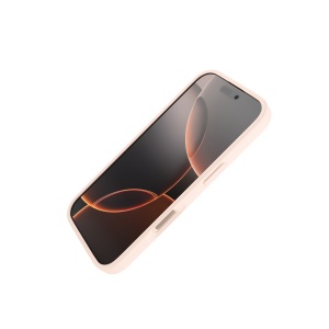 Huse iPhone 16 Pro Max, Husa iPhone 16 Pro Max, Clip-On Soft Touch Silk Series Mag Safe Compatible, Roz - vetter.store _1
