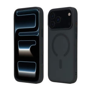 Husa pentru iPhone 17 Pro, Clip-On Hybrid, Matt, MagSafe Compatible, Black