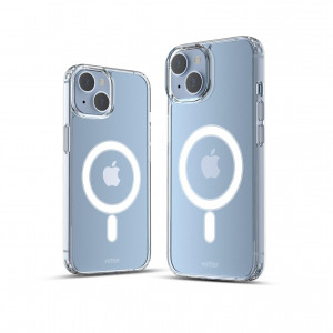 Huse iPhone 14, Husa iPhone 14 Soft Pro, Compatibila MagSafe, Transparent - vetter.store _2