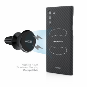 Outlet GSM, 128, More Series, Husa Samsung Galaxy Note 10, made from Aramid Fiber, Kevlar Neagra , vetter.store