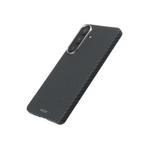 Pouch for Samsung Galaxy S26 Plus Clip-On, made from Aramid Fibre, Kevlar, MagSafe Compatible, Black - Img 2