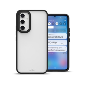 Huse Samsung/More Series, Husa Samsung Galaxy A55 Clip-On Hybrid, Matt, Negru - vetter.store