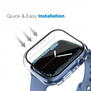 Huse Apple Watch, Protectie invisiGUARD, All round protective case for Apple Watch 9, 8, 7, 6, 5, 4, 40/41mm - vetter.store _9