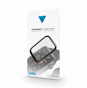 Apple Watch , Protecție Ecran Vetter Flexi Glass Pro pentru Apple Watch Seria 9, 8, 7, 45mm - Set 2 Bucăți - vetter.store _1