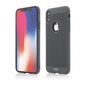Outlet online GSM, 197, More Series, Husa iPhone XS, X Clip-On Vent Series LTD, Gri, vetter.store