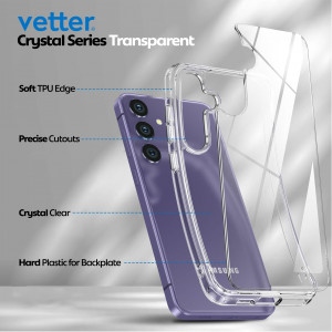 Huse Galaxy S24 Plus, Husa Samsung Galaxy S24+, Crystal Series, Clear - vetter.store _2