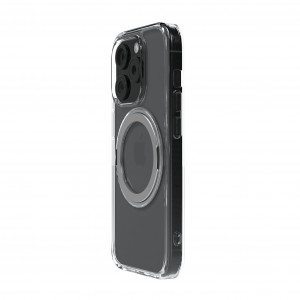 Huse iPhone 14 Pro, Husa iPhone 14 Pro Clip-On Crystal Compatibila MagSafe, Cleara, suport rotatie 360 grade - vetter.store _3