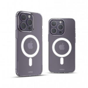 Huse iPhone 14 Pro Max, Husa iPhone 14 Pro Max Soft Pro, Compatibila MagSafe, Transparent - vetter.store _3