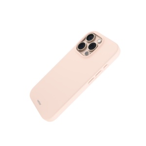 Huse iPhone 16 Pro Max, Husa iPhone 16 Pro Max, Clip-On Soft Touch Silk Series Mag Safe Compatible, Roz - vetter.store _2