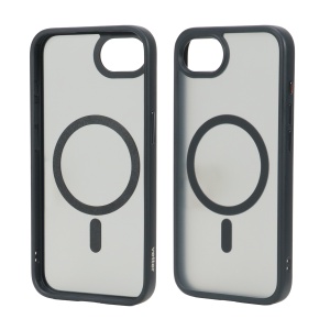 Husa pentru iPhone 17e, 16e, Clip-On Hybrid, Matt, MagSafe Compatible, Black - Img 1