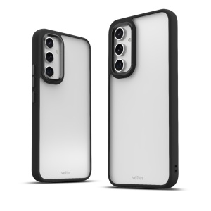Huse Samsung/More Series, Husa Samsung Galaxy A55 Clip-On Hybrid, Matt, Negru - vetter.store _1
