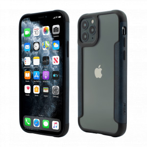 Coque pour iPhone 11 Pro, coque intelligente, bords souples et dos transparent