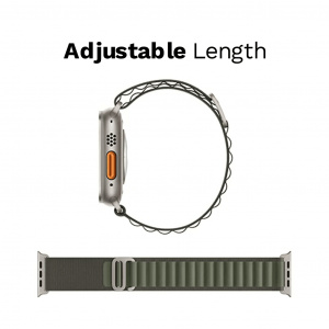 Curele Apple Watch, Curea keepON, Nylon Braided Sport Band for Apple Watch Ultra 2, Ultra 49mm - vetter.store _3