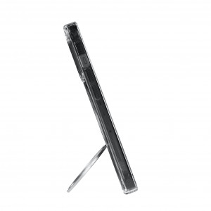 Huse iPhone 14 Pro, Husa iPhone 14 Pro Clip-On Crystal Compatibila MagSafe, Cleara, suport rotatie 360 grade - vetter.store _4