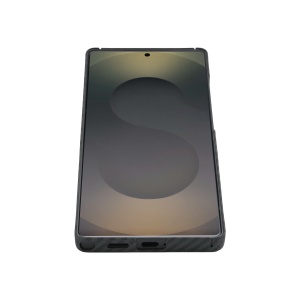 Huse Galaxy S25 Ultra, Husa Samsung Galaxy S25 Ultra Clip-On, made from Aramid Fiber, Kevlar, Compatibila MagSafe, Neagra - vetter.store_5