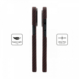 Huse iPhone 14 Pro, Husa iPhone 14 Pro Clip-On, made from Aramid Fiber, Kevlar, Compatibila MagSafe - vetter.store _1