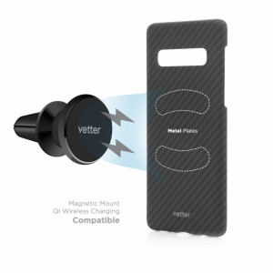 GSM outlet online, 126, More Series, Husa Samsung Galaxy S10, made from Aramid Fiber, Kevlar, Magnetic Negru , vetter.store